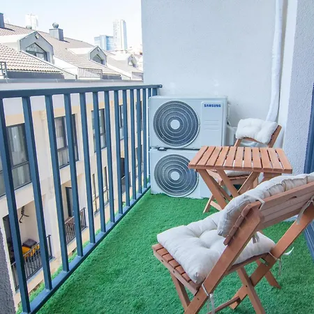 Modern & Stylish 1 Bdr Taksim Living Lägenhet Istanbul